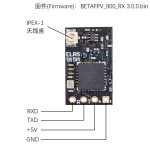 Originale JHEMCU expressrs 900RX CRSF ELRS 915MHz Racing Drone/aereo accessori per fotocamera a lungo raggio telecomando